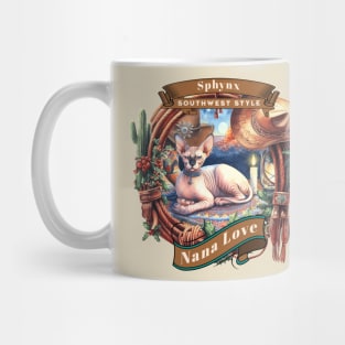 Southwest Sedona Country Cat Nana Love 5ES Mug